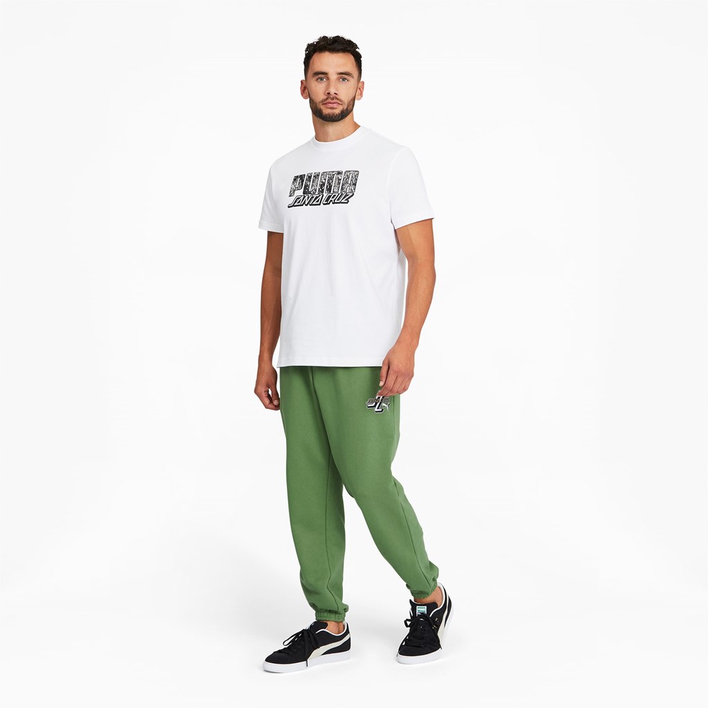 Puma PUMA x SANTA CRUZ Sweatpants Herre Dill | ZC4835621