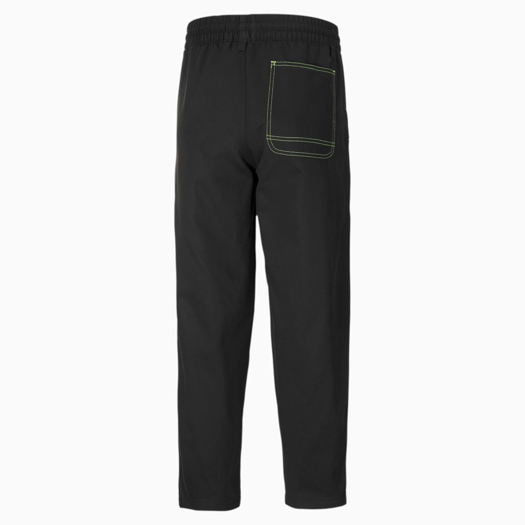 Puma PUMA x SANTA CRUZ Twill Pants Bukser Herre Sort | 679302ZJD