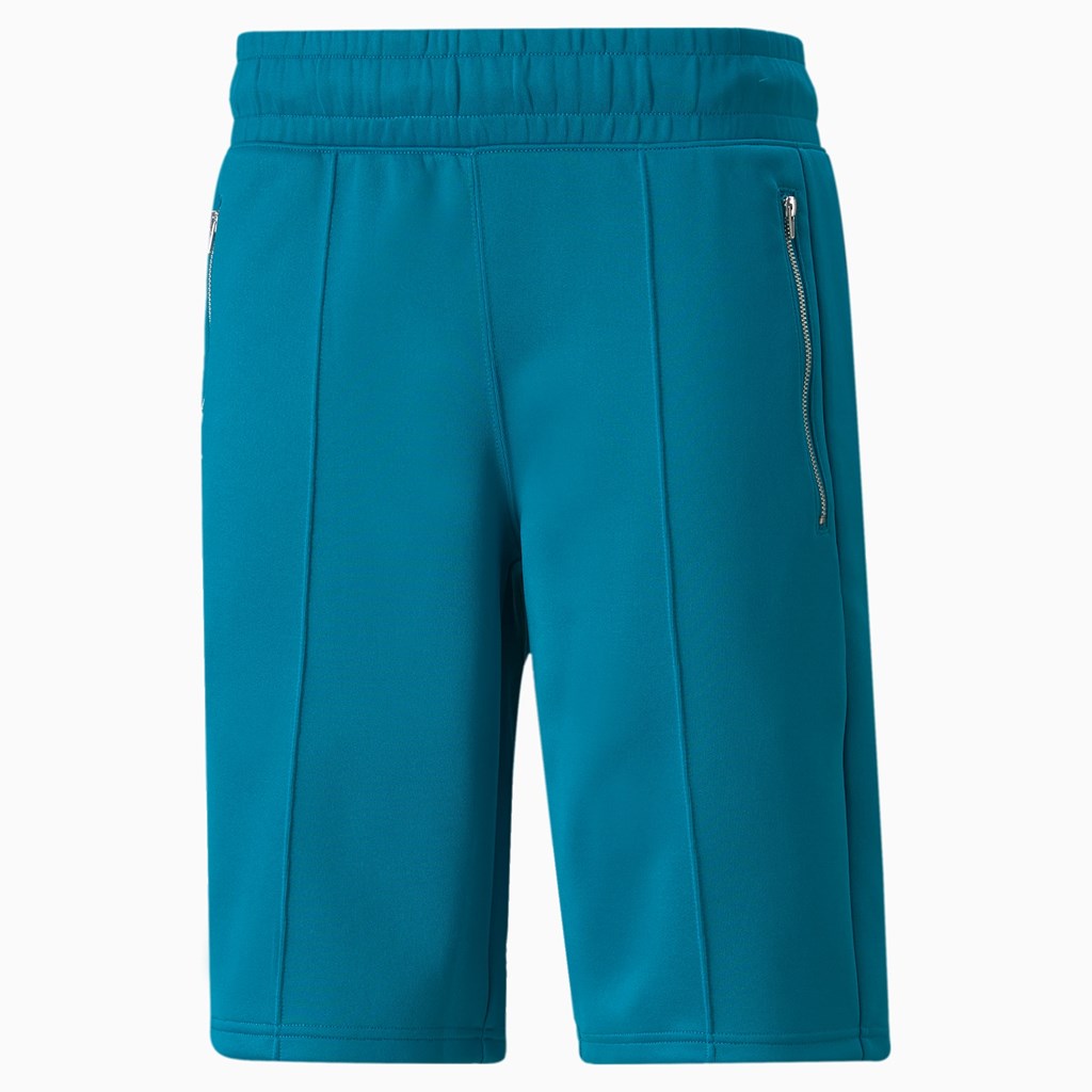 Puma PUMA x TMC Bermuda Shorts Dame Blå | 491638BKH