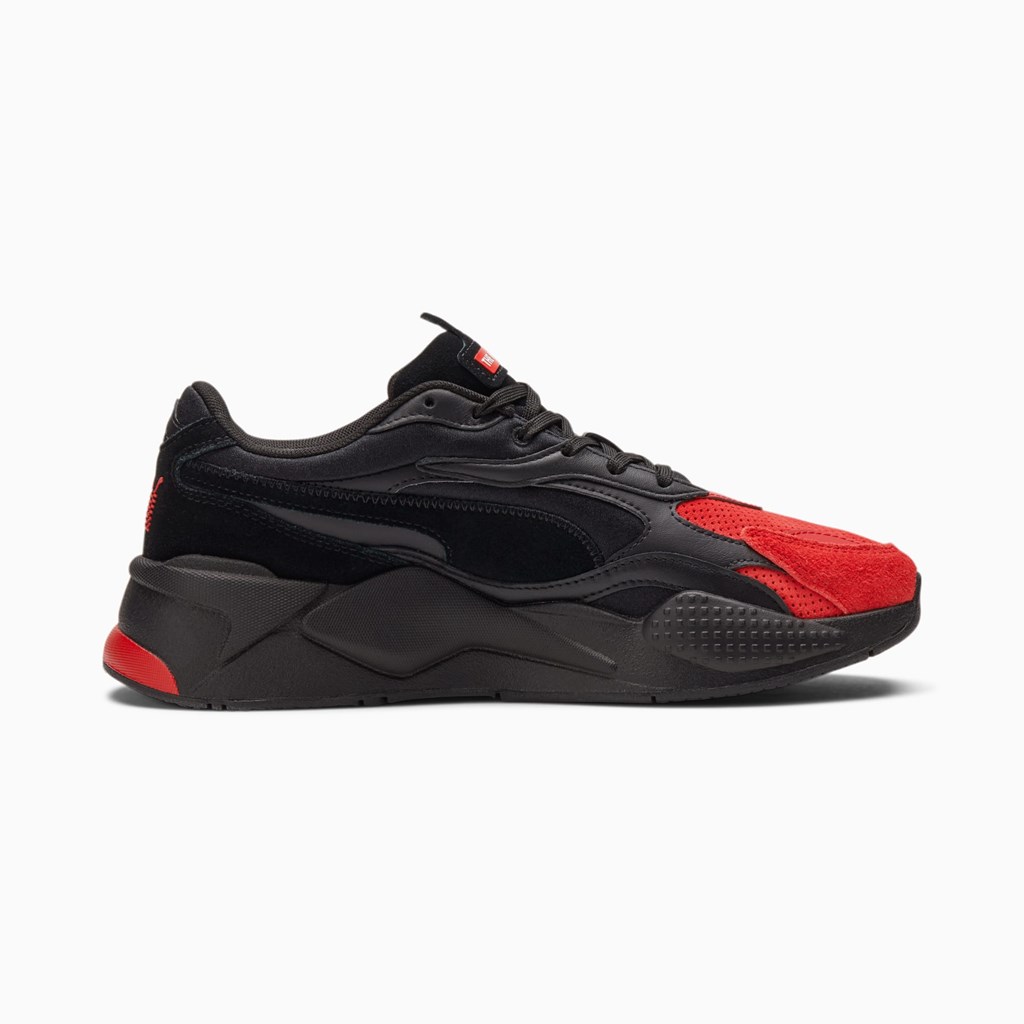 Puma PUMA x TMC Marathon Mixtape Anniversary RS-X³ Sneakers Herre Sort Rød | YV3860125