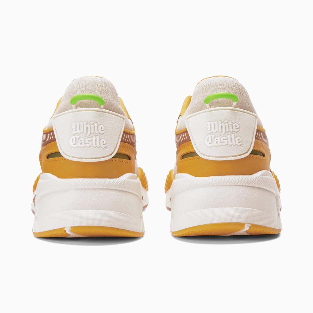 Puma PUMA x WHITE CASTLE RS-X Sneakers Herre Mocha Bisque / Sunflower | YN9461357