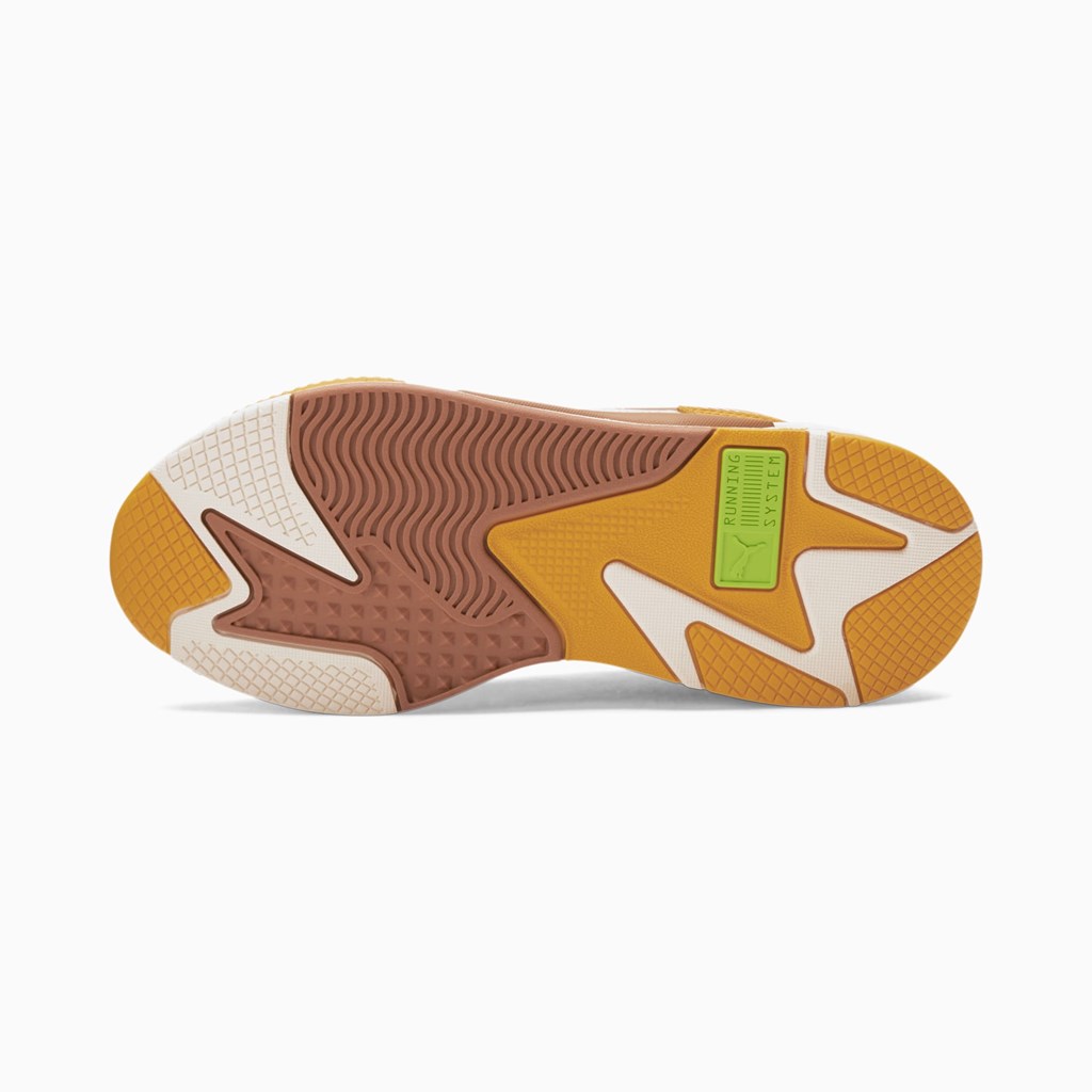 Puma PUMA x WHITE CASTLE RS-X Sneakers Herre Mocha Bisque / Sunflower | YN9461357