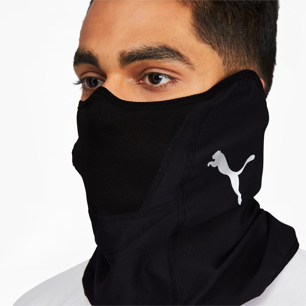 Puma Performance Face Mask Mask Herre Sort Sølv | 673984RPK