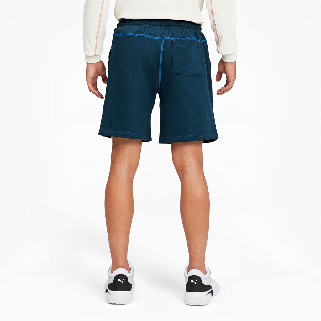 Puma Pivot Basketball Shorts Herre Blå | 785192SUX