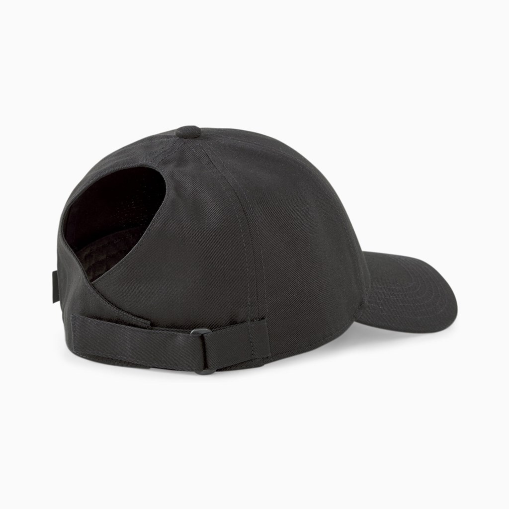 Puma Ponytail Hat Dame Sort | 351092ECI