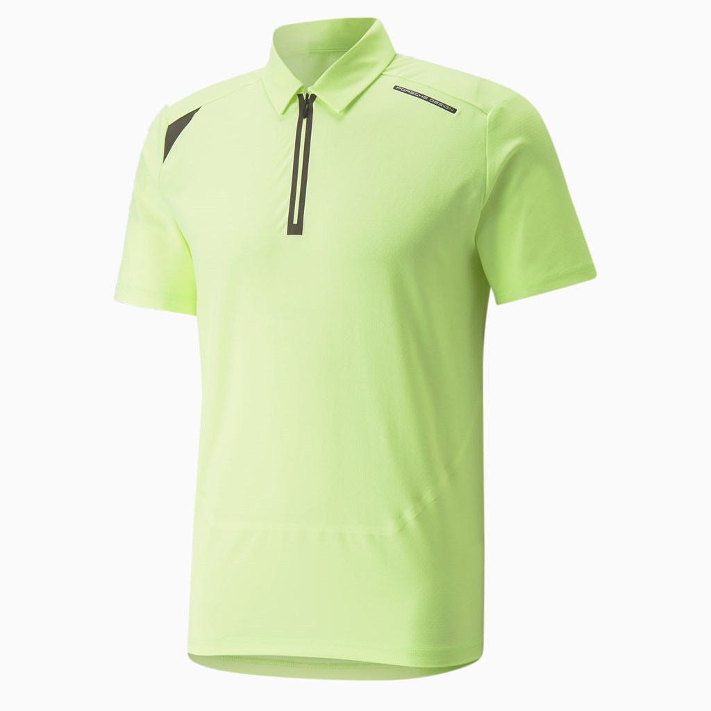 Puma Porsche Design MCS Active Polo Shirt Herre Lyse | 481260BVZ