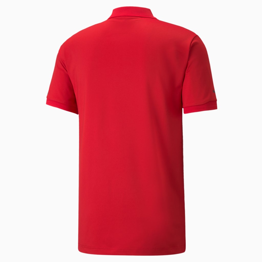 Puma Porsche Design Polo Shirt Herre Rød | 879135TWE