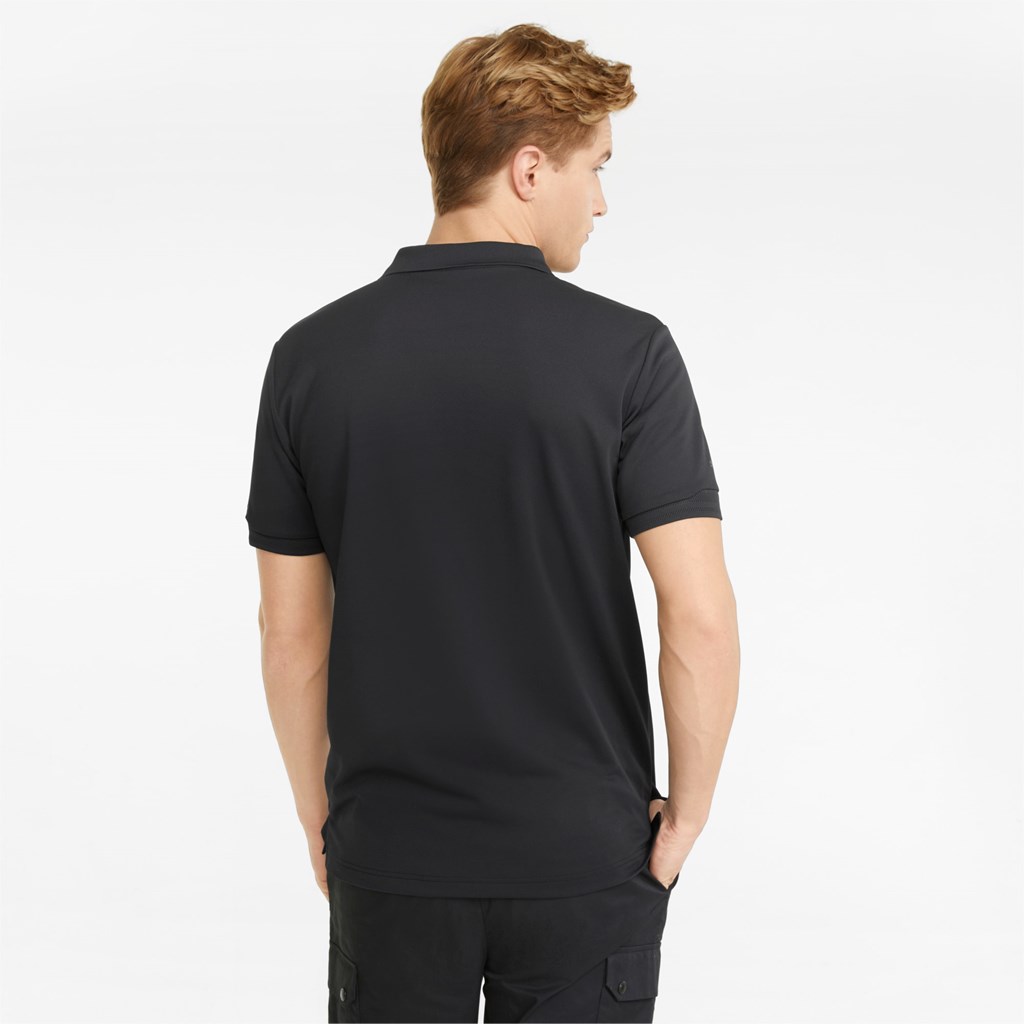 Puma Porsche Design Polo Shirt Herre Sort | 345701WLK