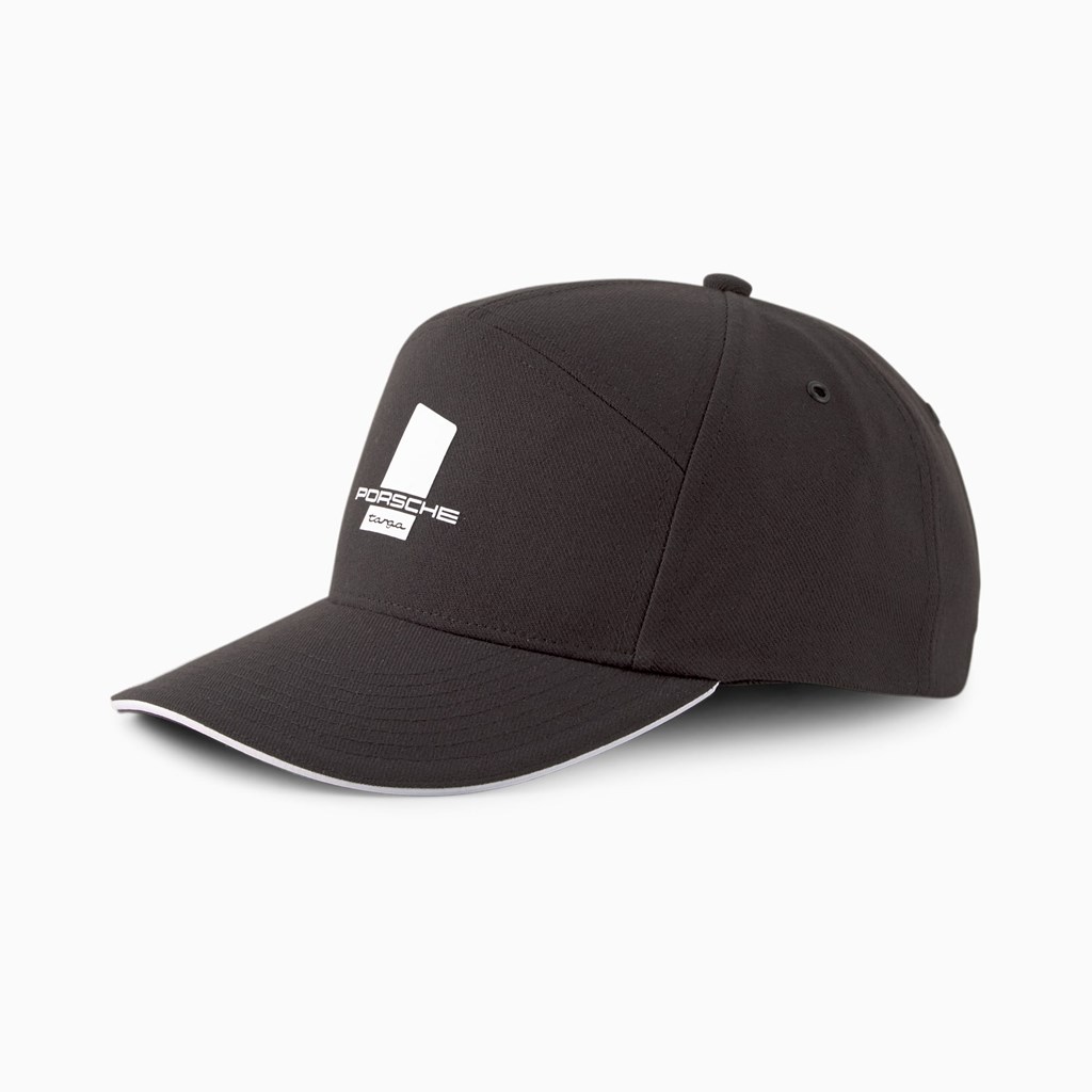 Puma Porsche Legacy Low Curve Hat Herre Sort | 179260SGI