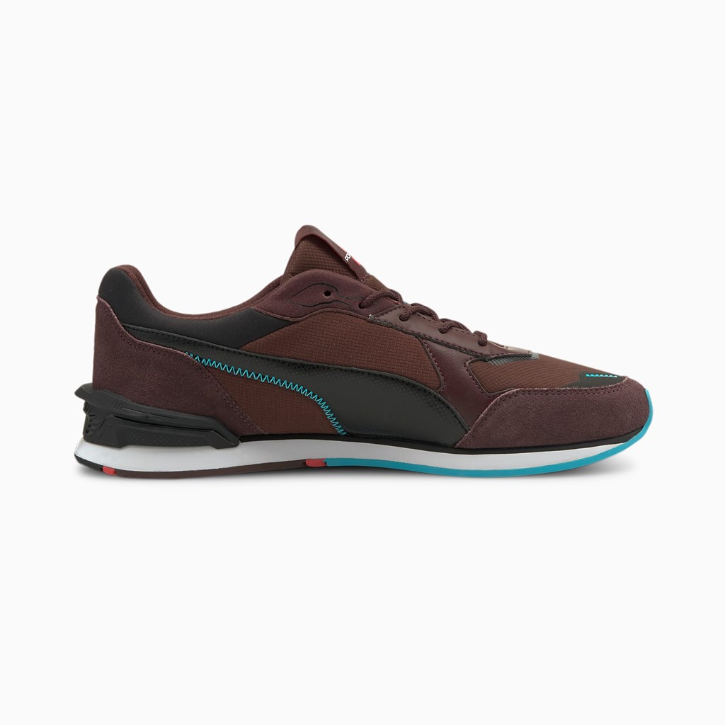 Puma Porsche Legacy Low Racer Racing Sko Herre Sort Hvide | 013587NAC