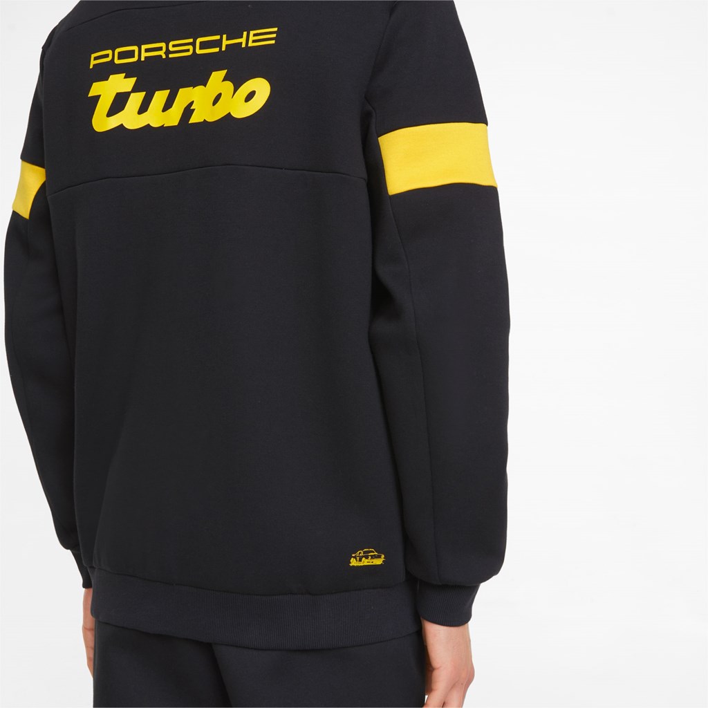 Puma Porsche Legacy SDS Sweat Jakke Herre Sort | 465283HXM