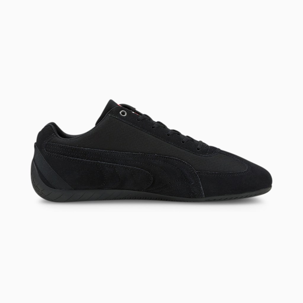 Puma Porsche Legacy Speedcat Racing Sko Dame Sort Sort Lyserød | 391648NBM