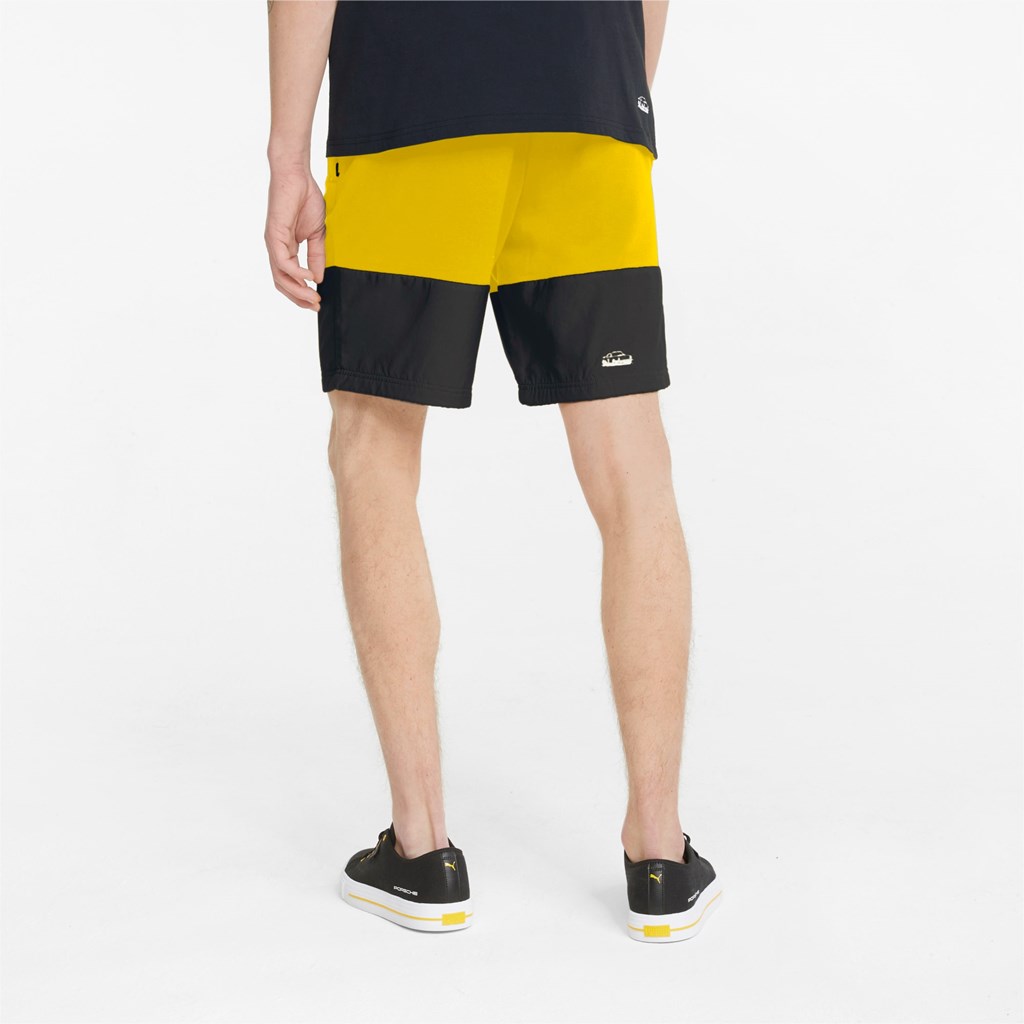 Puma Porsche Legacy Sweat Shorts Herre Citron | 164520ROL