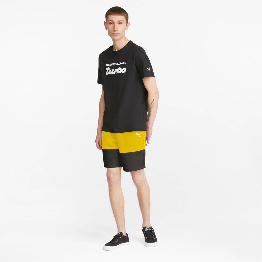 Puma Porsche Legacy Sweat Shorts Herre Citron | 164520ROL