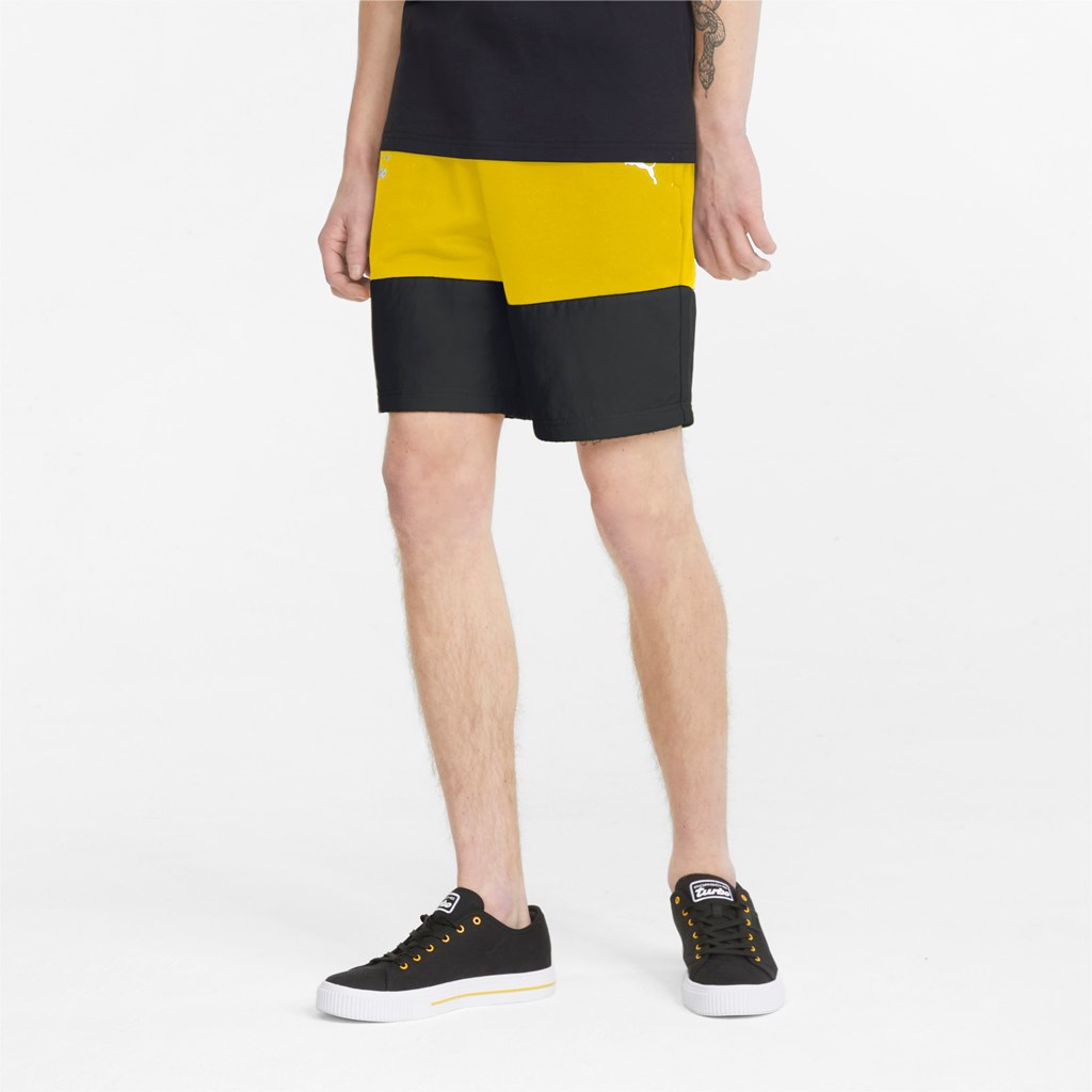 Puma Porsche Legacy Sweat Shorts Herre Citron | 164520ROL