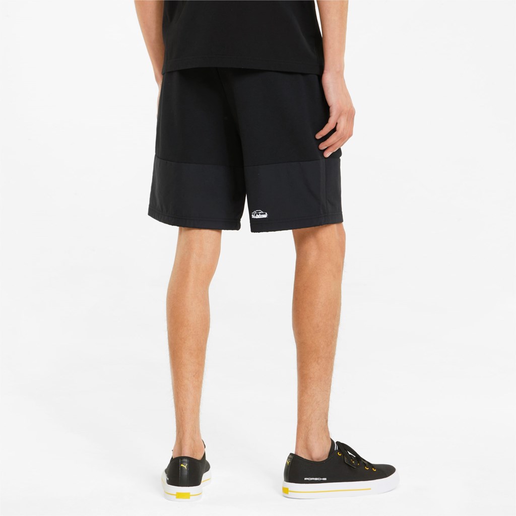 Puma Porsche Legacy Sweat Shorts Herre Sort | 198275LAR