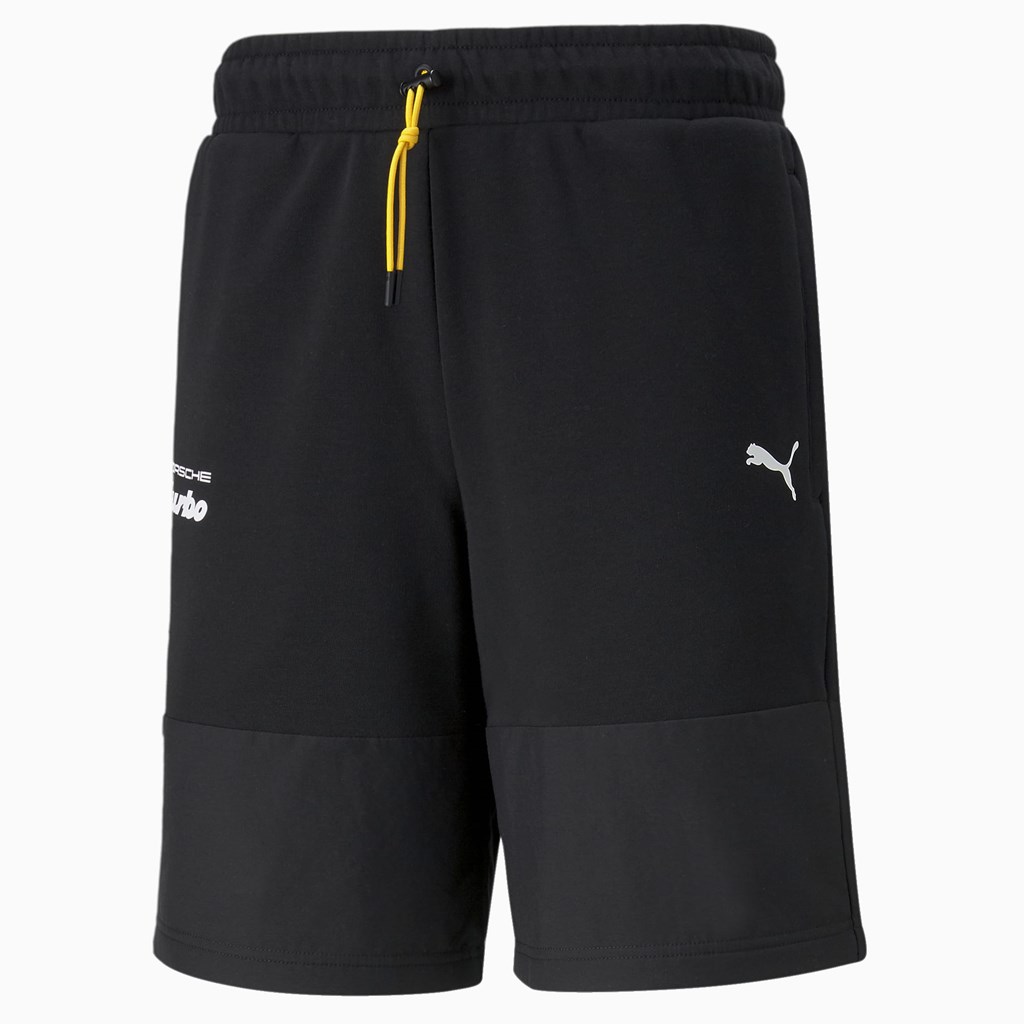 Puma Porsche Legacy Sweat Shorts Herre Sort | 198275LAR