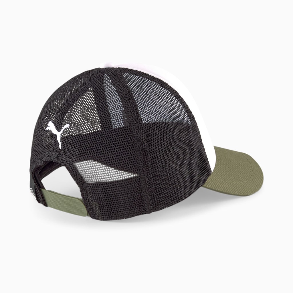 Puma Porsche Legacy Trucker Hat Dame Grøn | 465872EJW