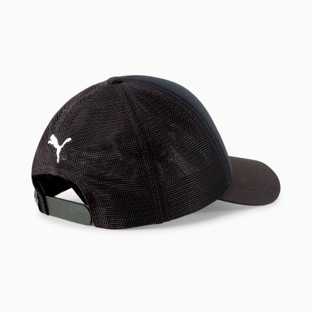 Puma Porsche Legacy Trucker Hat Dame Sort | 539860ZRL