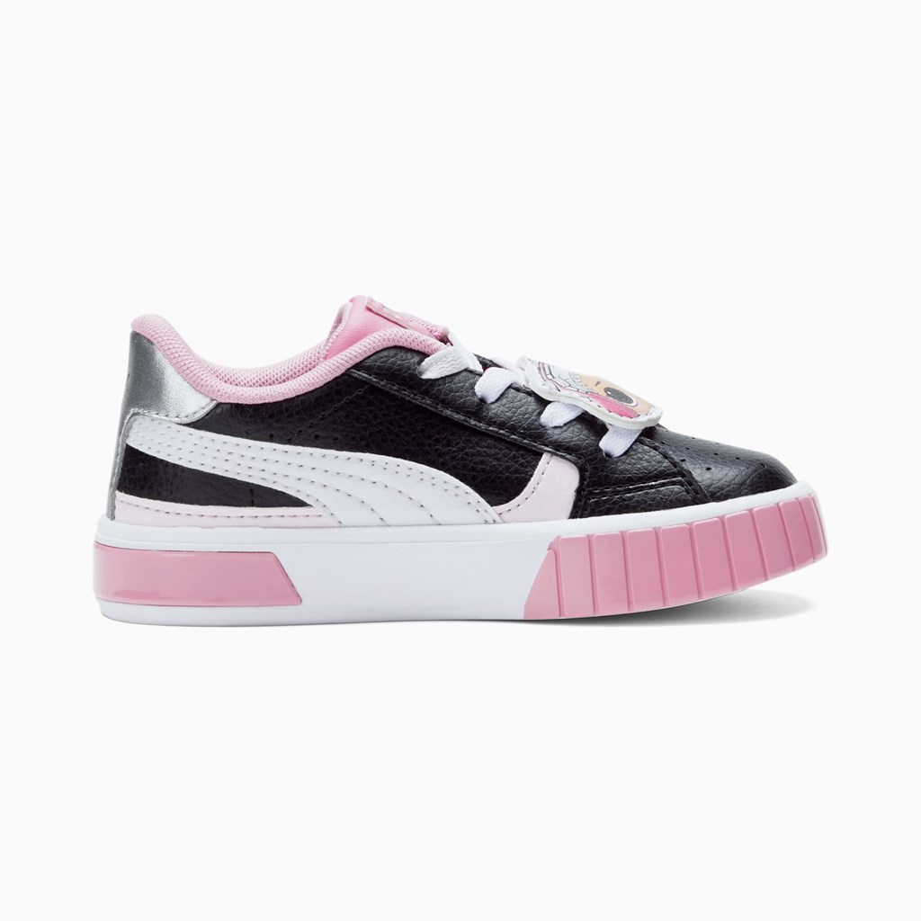 Puma Puma X L.O.L. Surprisecali Star Beats Toddler Sneakers Pige Sort Sølv | CX6473105