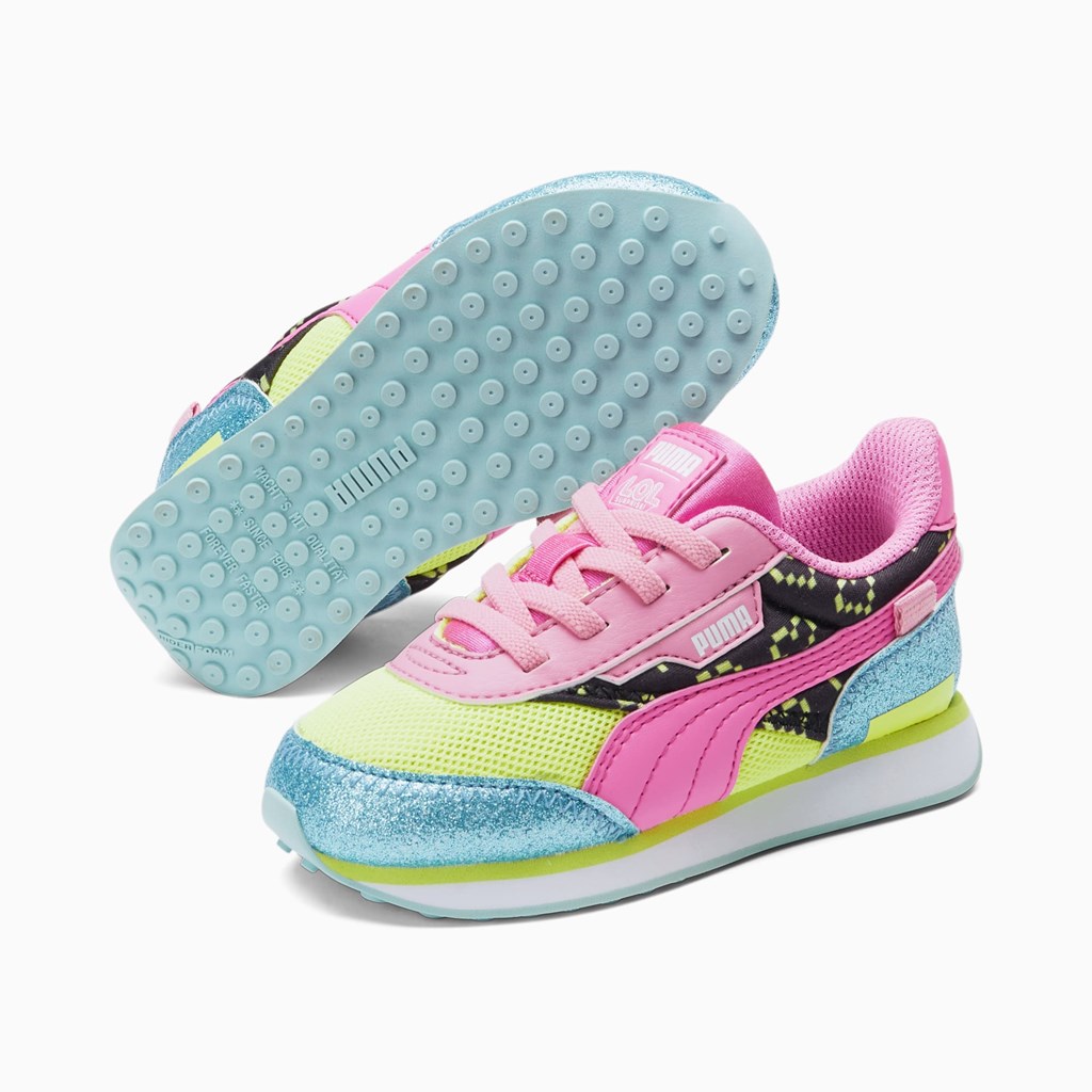 Puma Puma X L.O.L. Surprisefuture Rider Vrqt Toddler Sneakers Pige Blå Lyserød | 986410BFO