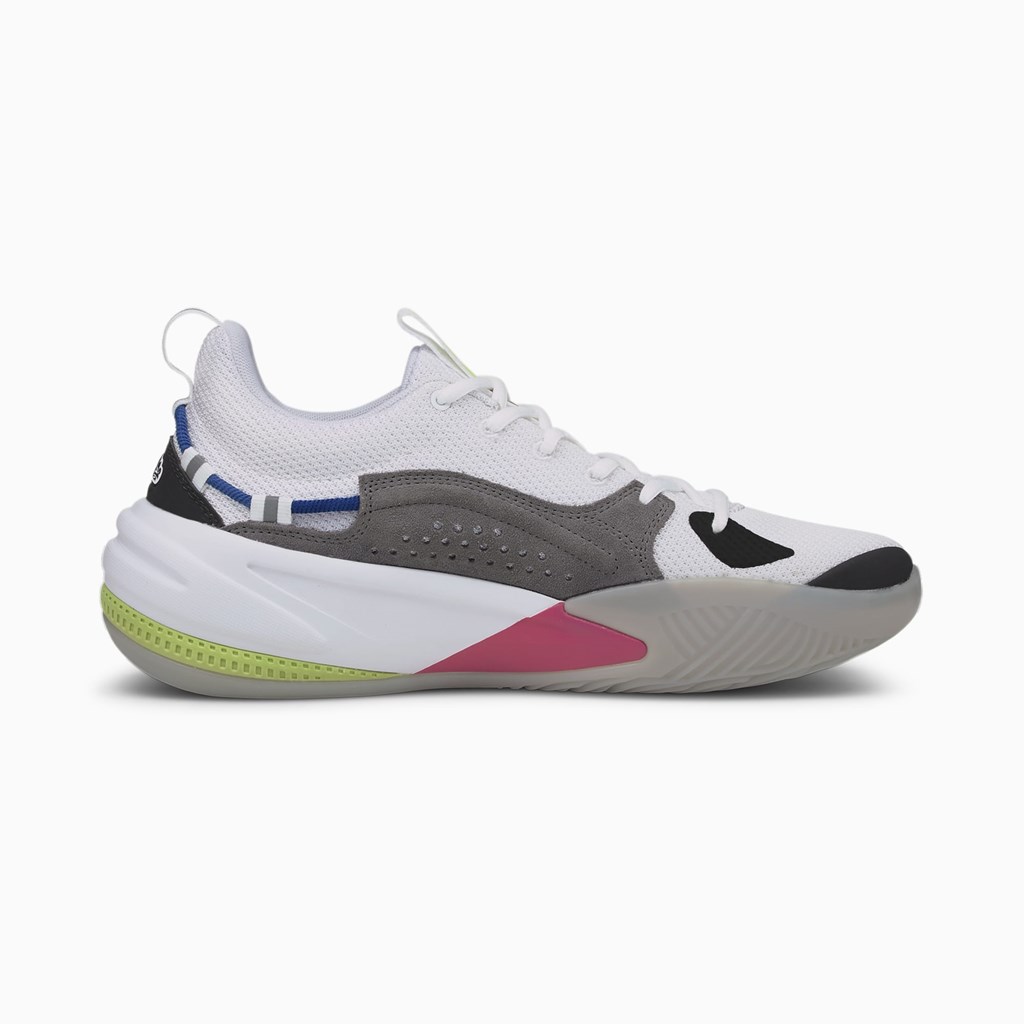 Puma RS-DREAMER Basketball Sko Dame Hvide Lilla | 485763LKD