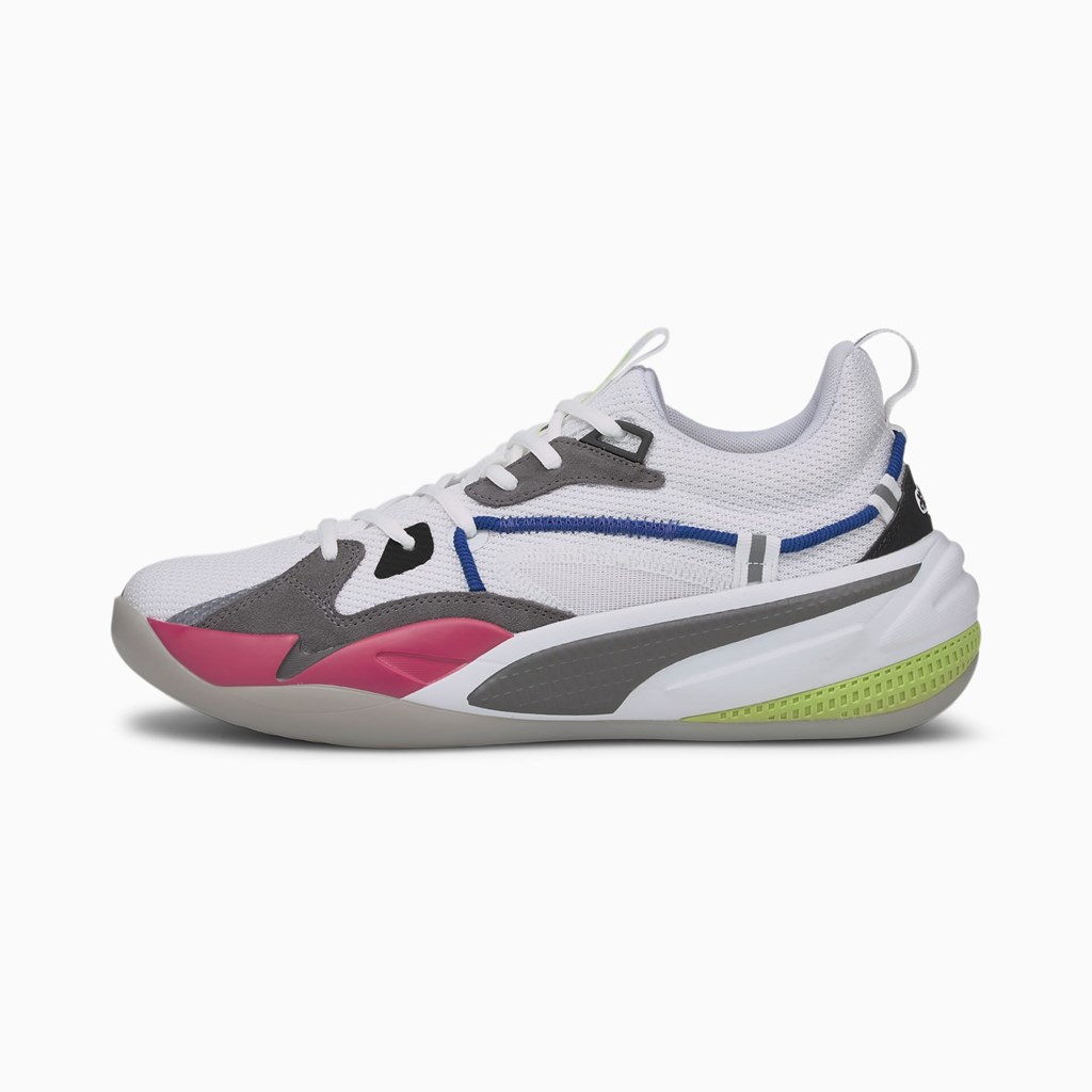 Puma RS-DREAMER Basketball Sko Dame Hvide Lilla | 485763LKD