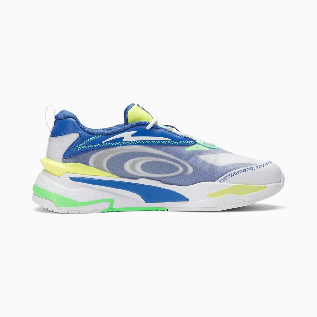 Puma RS-FAST Paradise Sneakers Herre Hvide Grøn Gul | QG4718032