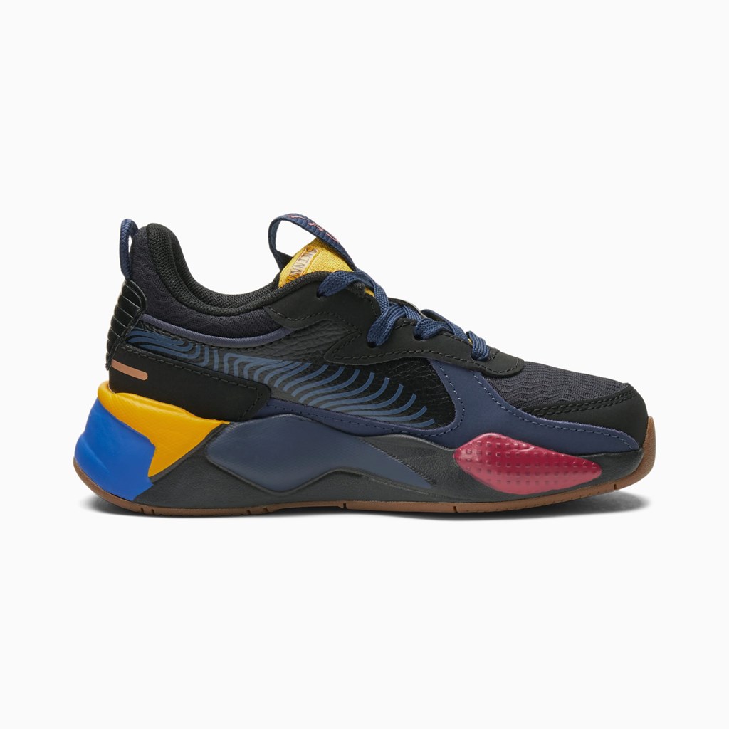 Puma RS-X Global Futurism Little Sneakers Drenge Sort | 146039MQX