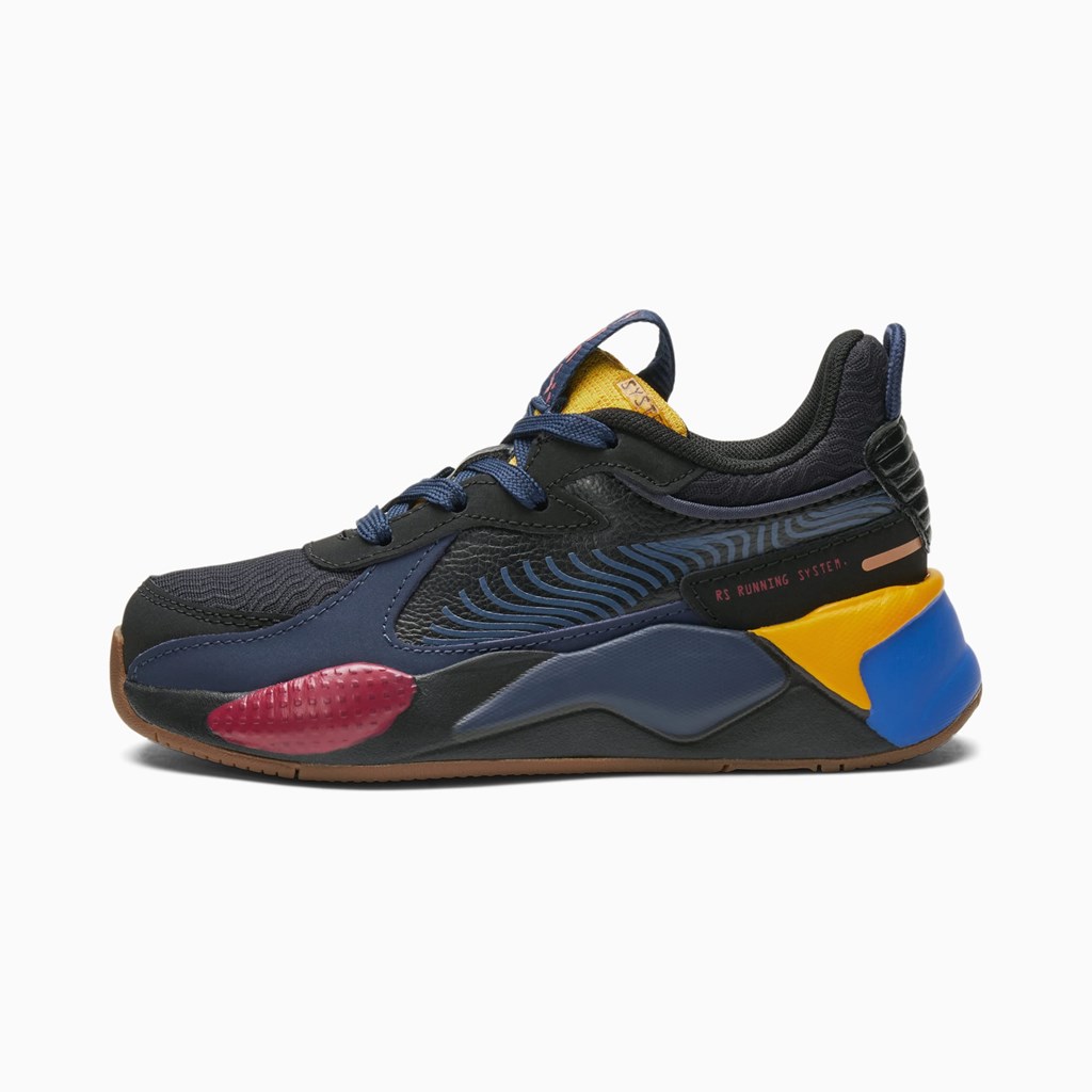 Puma RS-X Global Futurism Little Sneakers Drenge Sort | 146039MQX