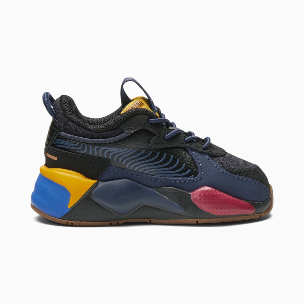 Puma RS-X Global Futurism Toddler Sneakers Drenge Sort | 657192BJA