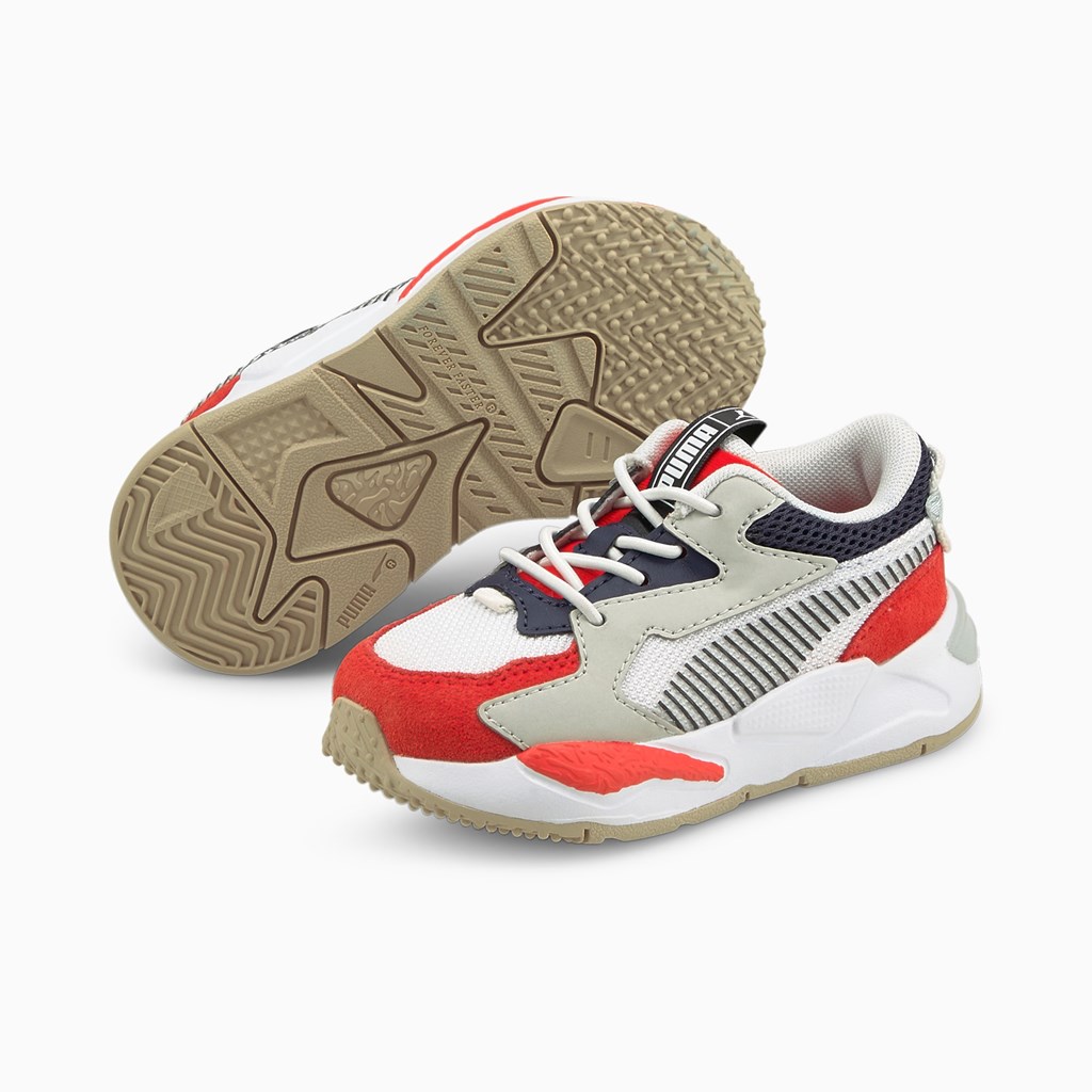 Puma RS-Z College Toddler Sneakers Drenge Hvide | 490372PSK