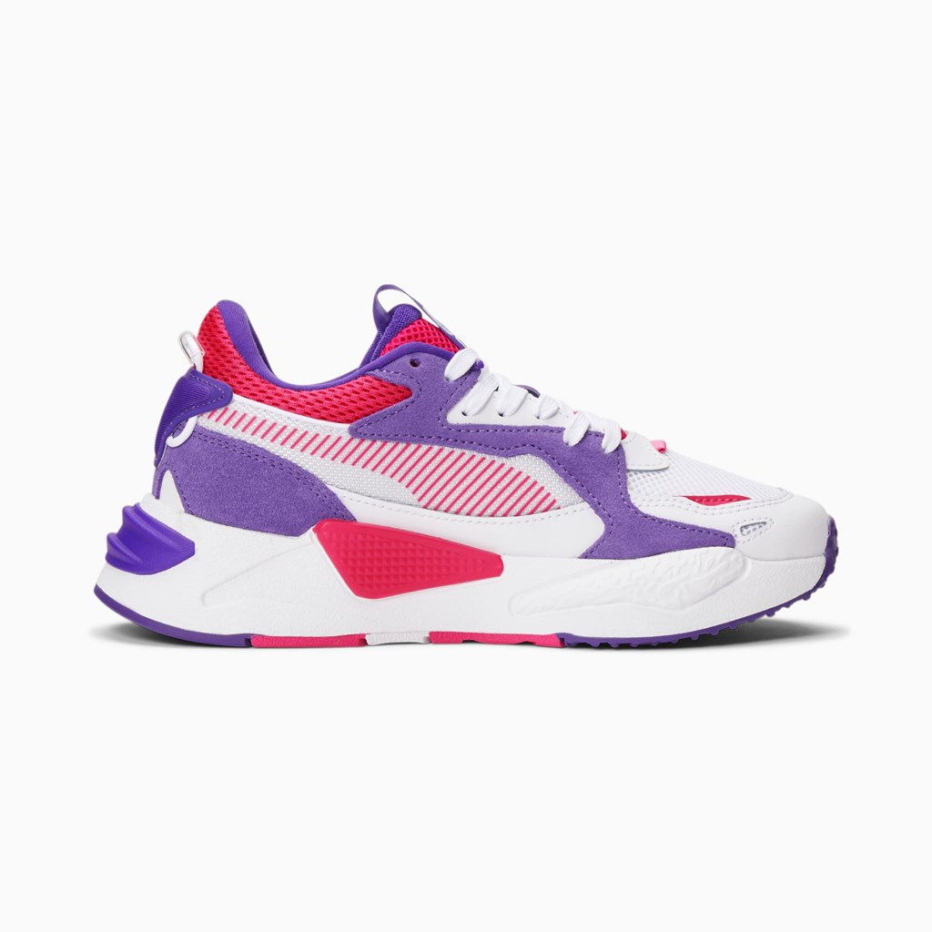 Puma RS-Z JR Sneakers Drenge Hvide Lilla | 732401VXJ