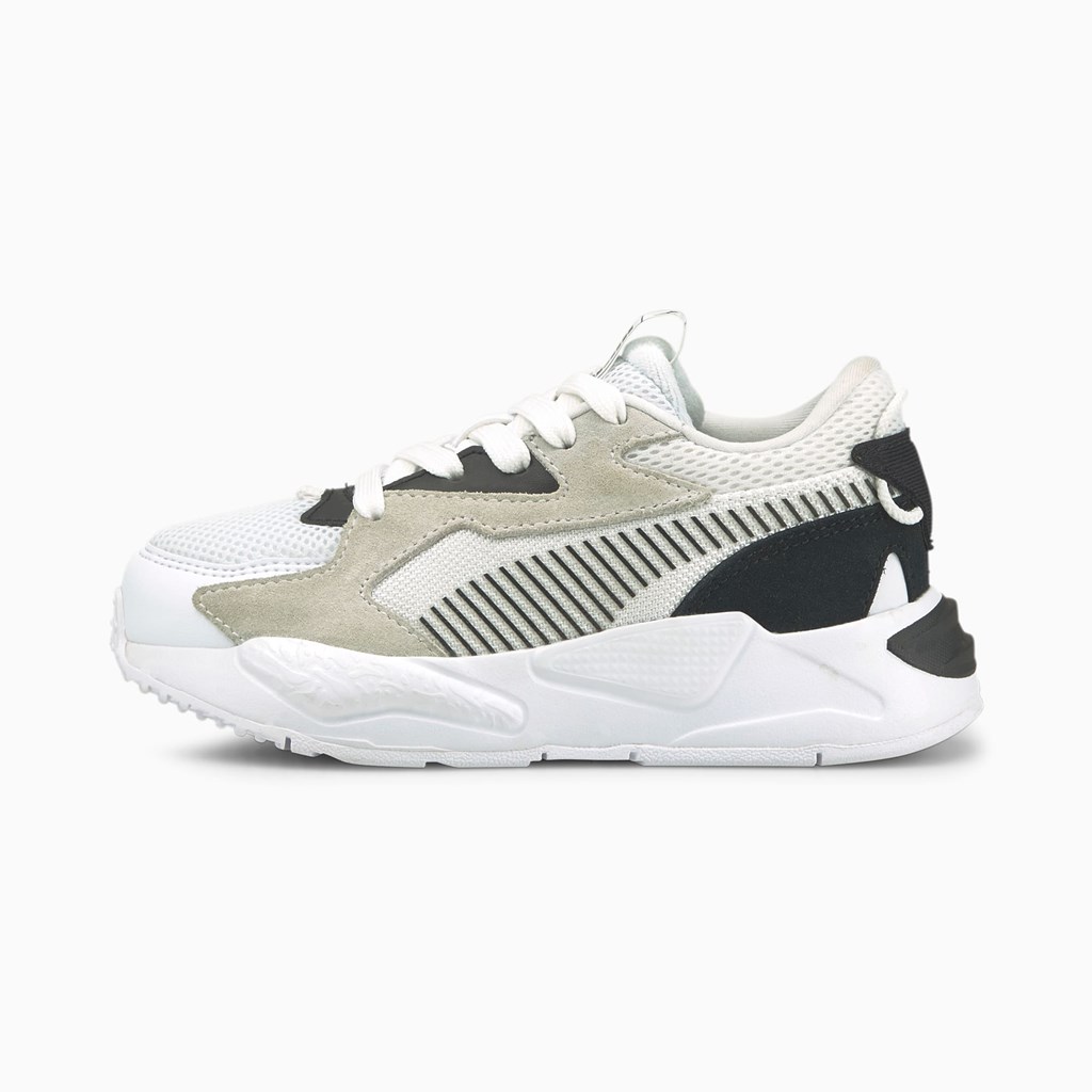 Puma RS-Z Little Sneakers Pige Hvide Sort | 801726WTC