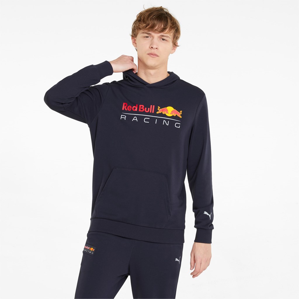 Puma Red Bull Racing Essentials Hættetrøje Herre Night Sky | 641798ZYI