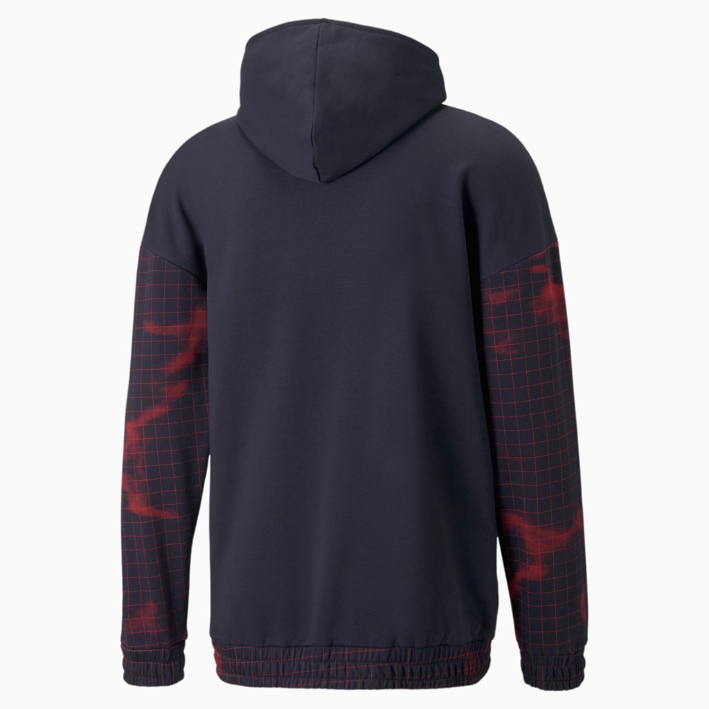 Puma Red Bull Racing Printed Hættetrøje Herre Night Sky | 930278QDN