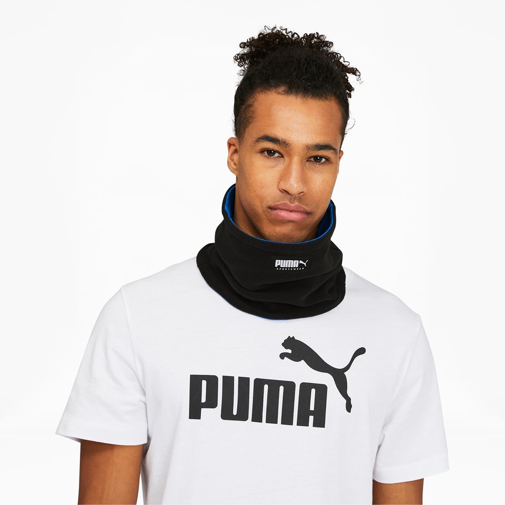 Puma Reversible Neck Warmer Warmer Dame Sort Blå | BE1895672