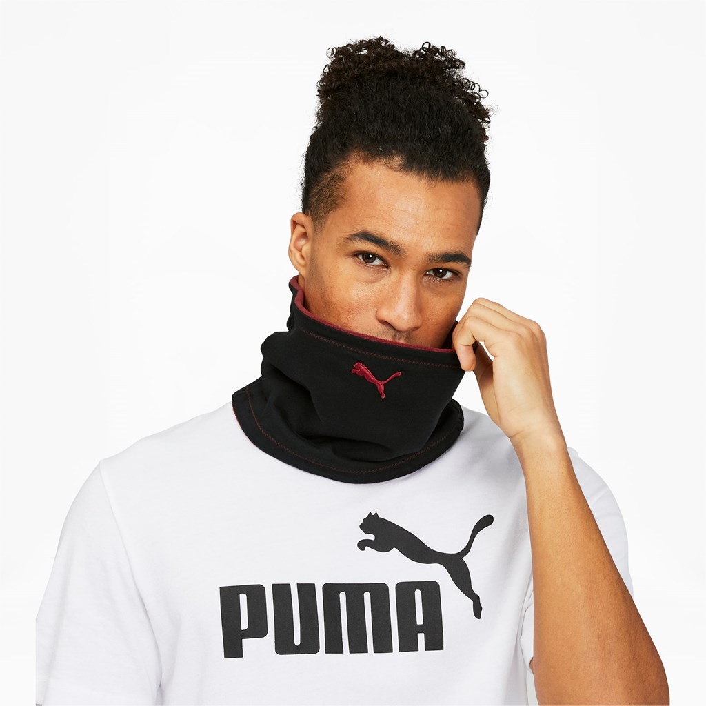 Puma Reversible Neck Warmer Warmer Dame Rød Sort | CD3471025