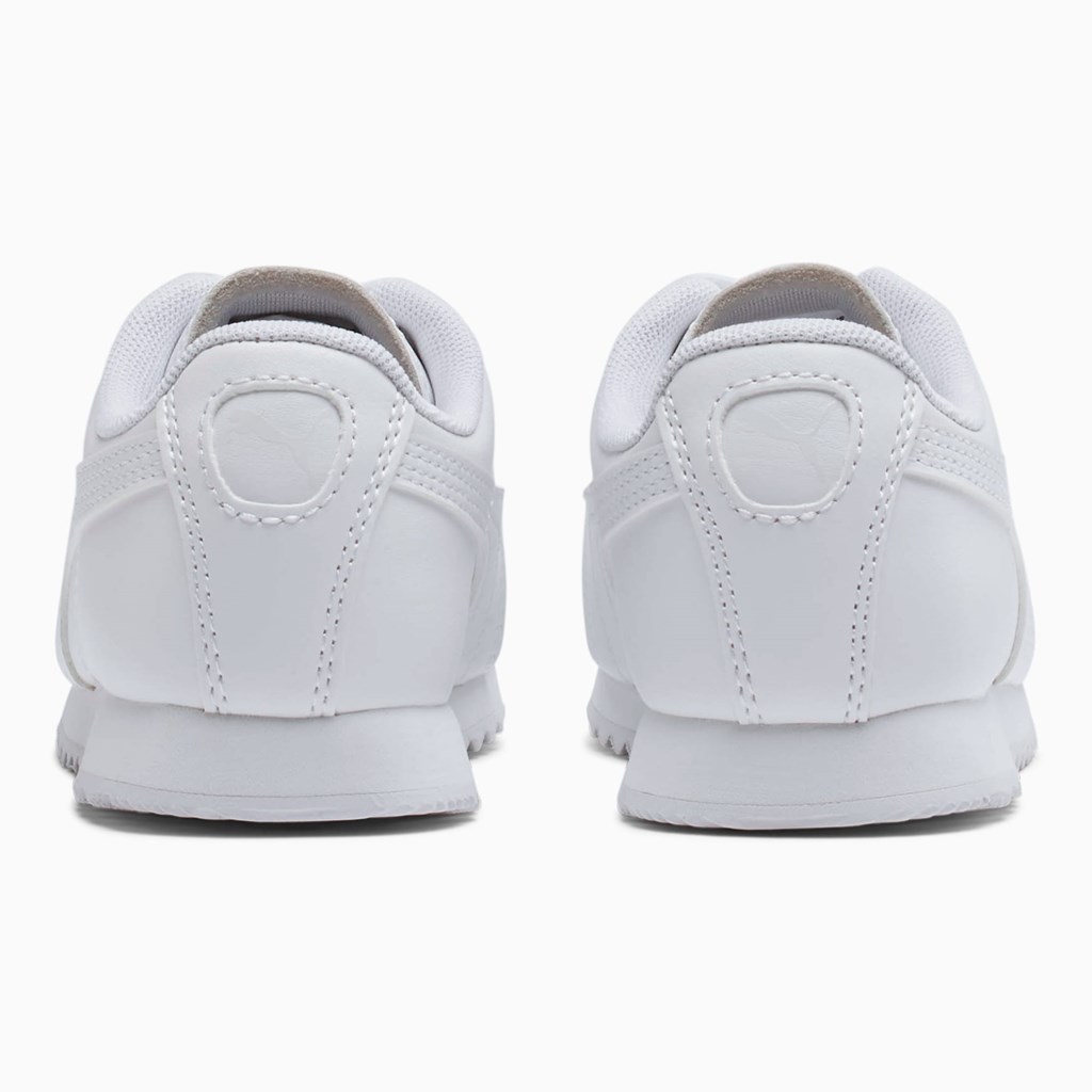 Puma Roma Basic Little Sneakers Pige Hvide | 132079EIC