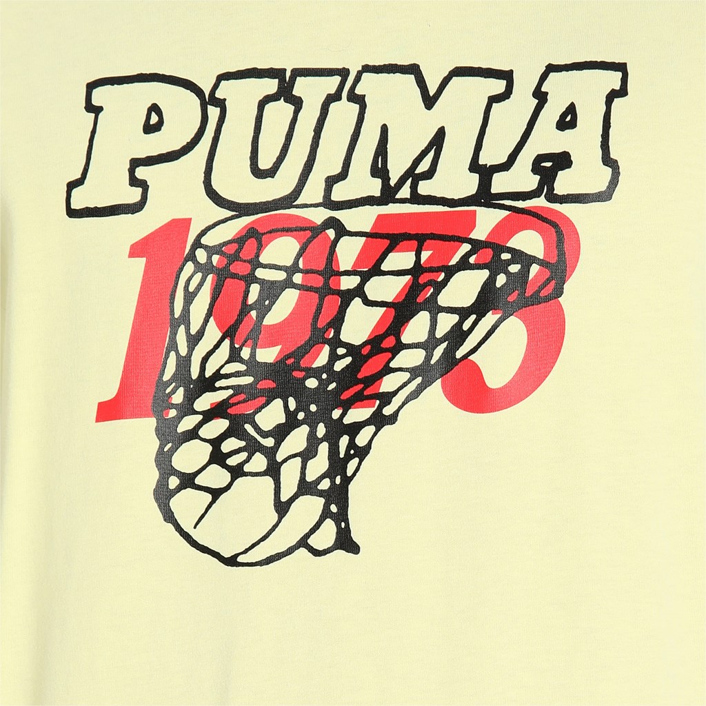 Puma Scouted Basketball Løbe T-shirt Herre Gul | 045397SNK