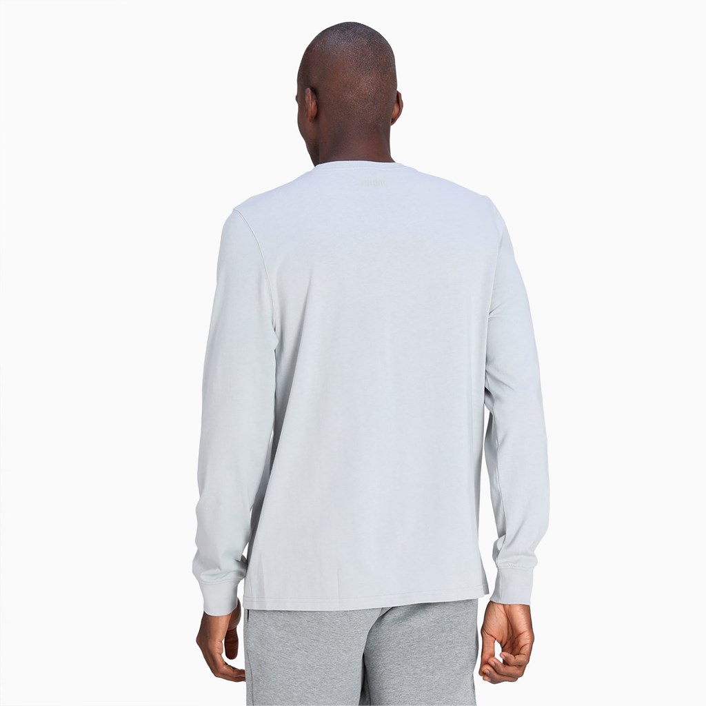 Puma Scouted Long Sleeve Basketball Løbe T-shirt Herre High Rise | 695328SDR