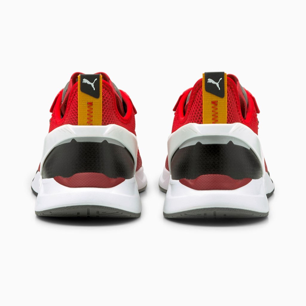 Puma Scuderia Ferrari IONSpeed Racing Sko Dame Hvide Sort | 284971DNG