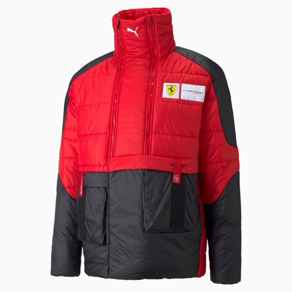 Puma Scuderia Ferrari Race Statement Vind Tøj Herre Sort | RS5147908