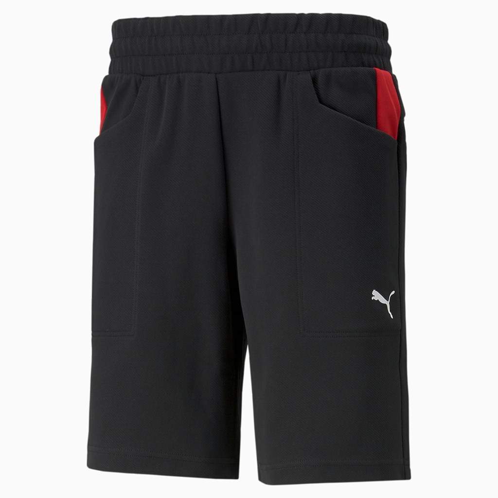 Puma Scuderia Ferrari Race Sweat Shorts Herre Sort | 021893MOI