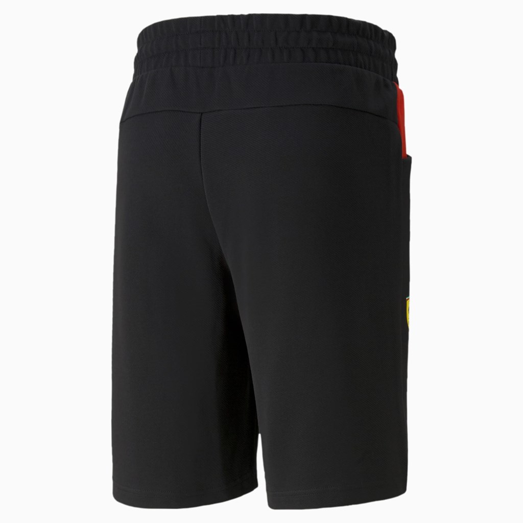 Puma Scuderia Ferrari Race Sweat Shorts Herre Sort | 021893MOI