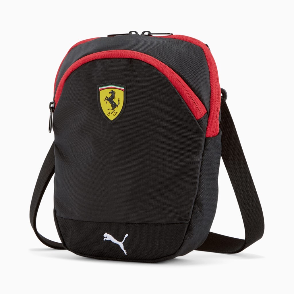 Puma Scuderia Ferrari Replica Portable Taske Dame Sort | 159284WOH