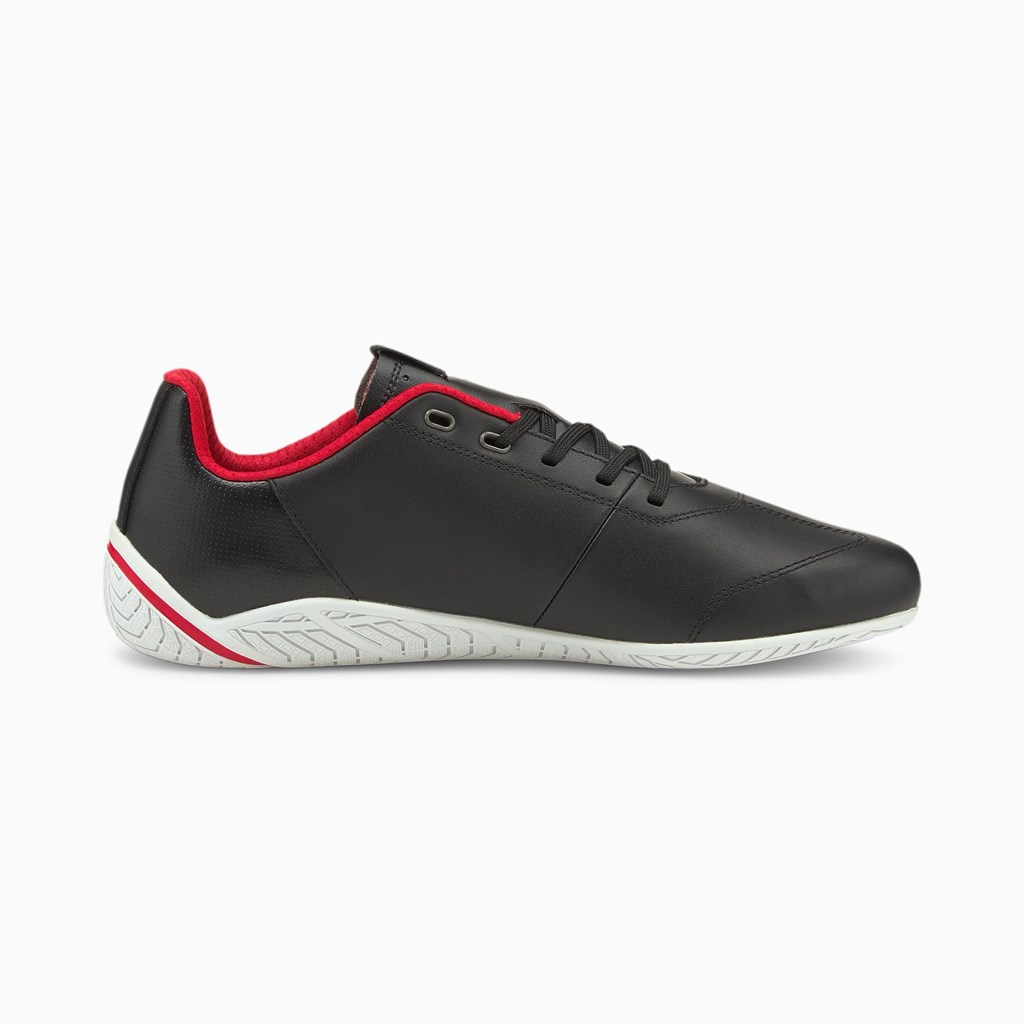 Puma Scuderia Ferrari Ridge Cat Racing Sko Herre Sort Hvide | 470695ORG