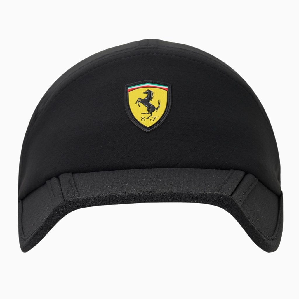 Puma Scuderia Ferrari SPTWR Ready to React Hat Herre Sort | 829157YPS