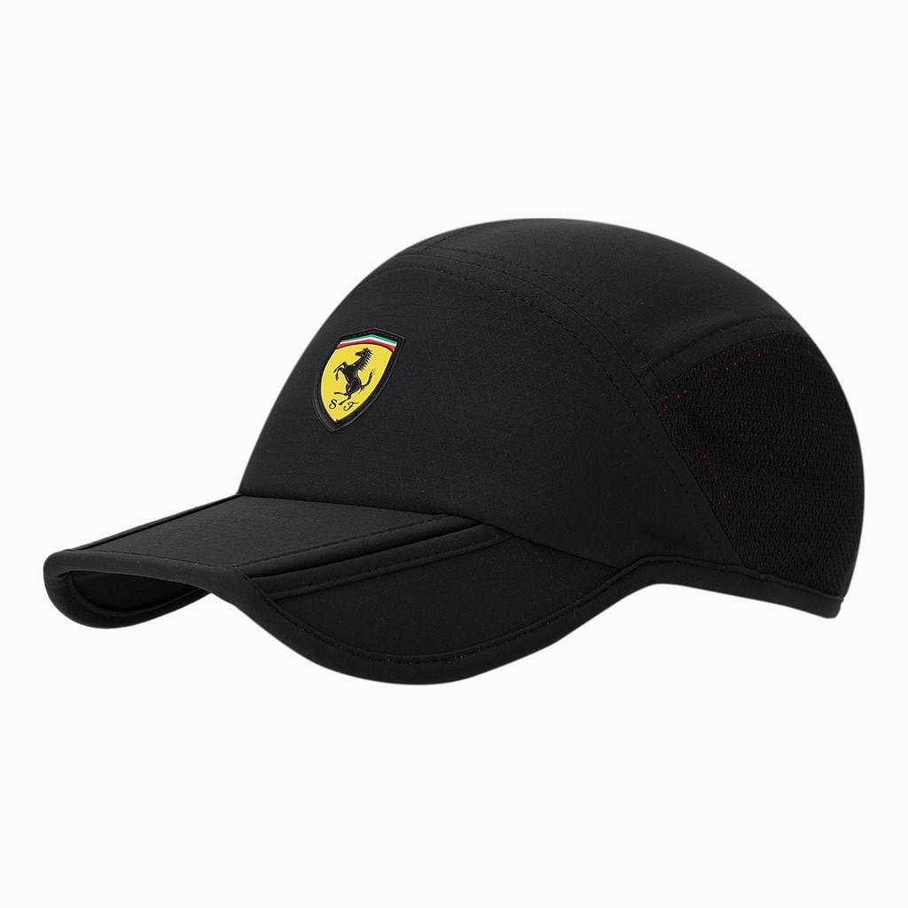 Puma Scuderia Ferrari SPTWR Ready to React Hat Herre Sort | 829157YPS