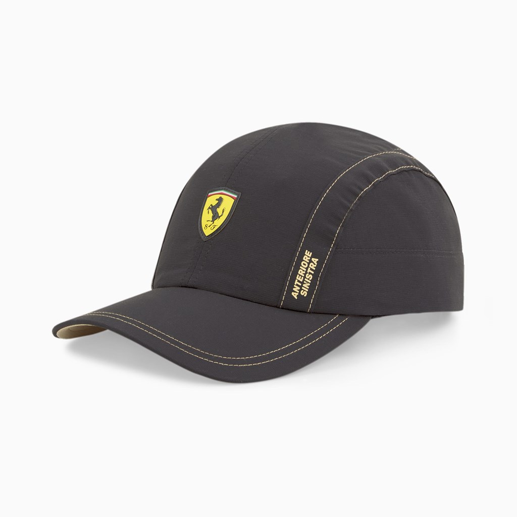 Puma Scuderia Ferrari SPTWR Statement Baseball Hat Dame Sort | 348106KPB